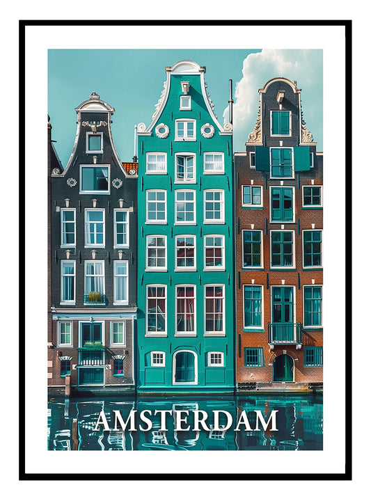 Amsterdam Buildings Art Print