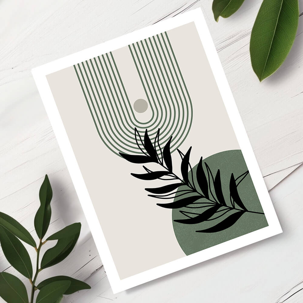 Nordic Fern (A)  Print - Free Printable Art