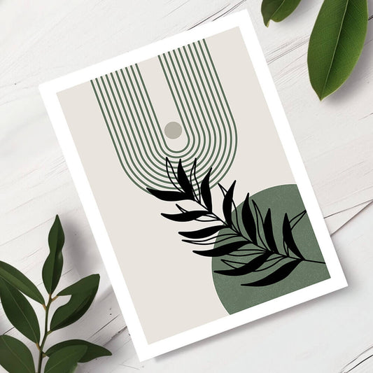 Nordic Fern (A)  Print - Free Printable Art