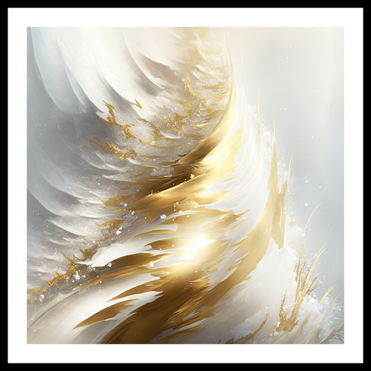 Soft Shades (1) Abstract Art Print