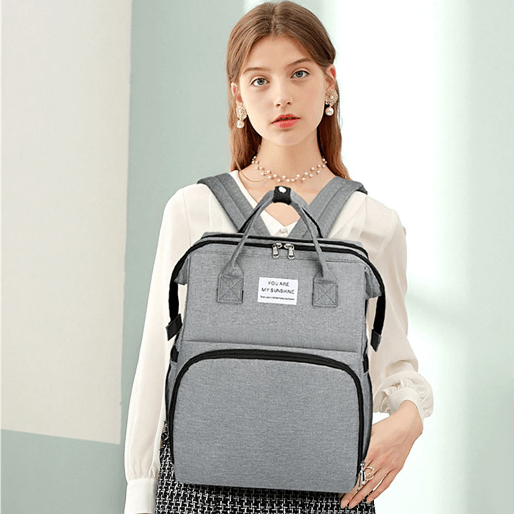 Kismamatáska - Kiságy / pelenkázó - 2 színben