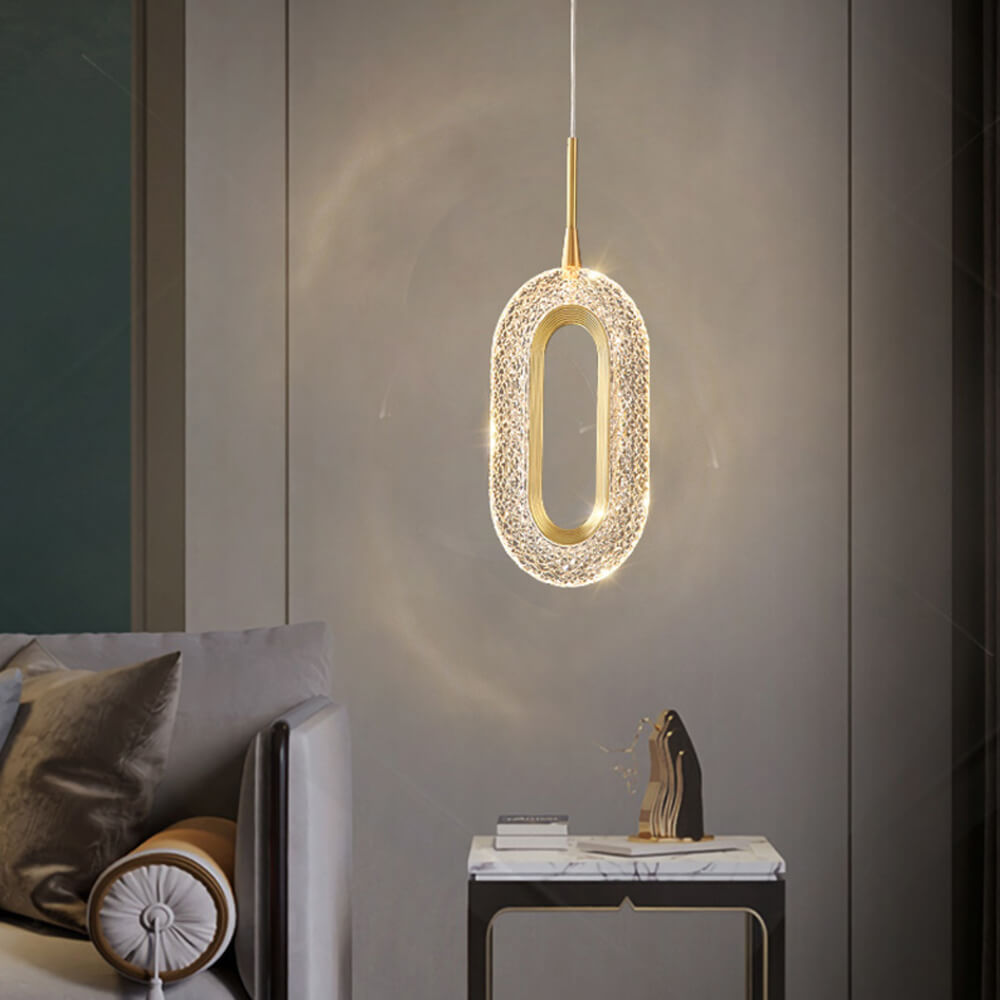 Crystal Led Glass Pendant lights, Ceiling lights