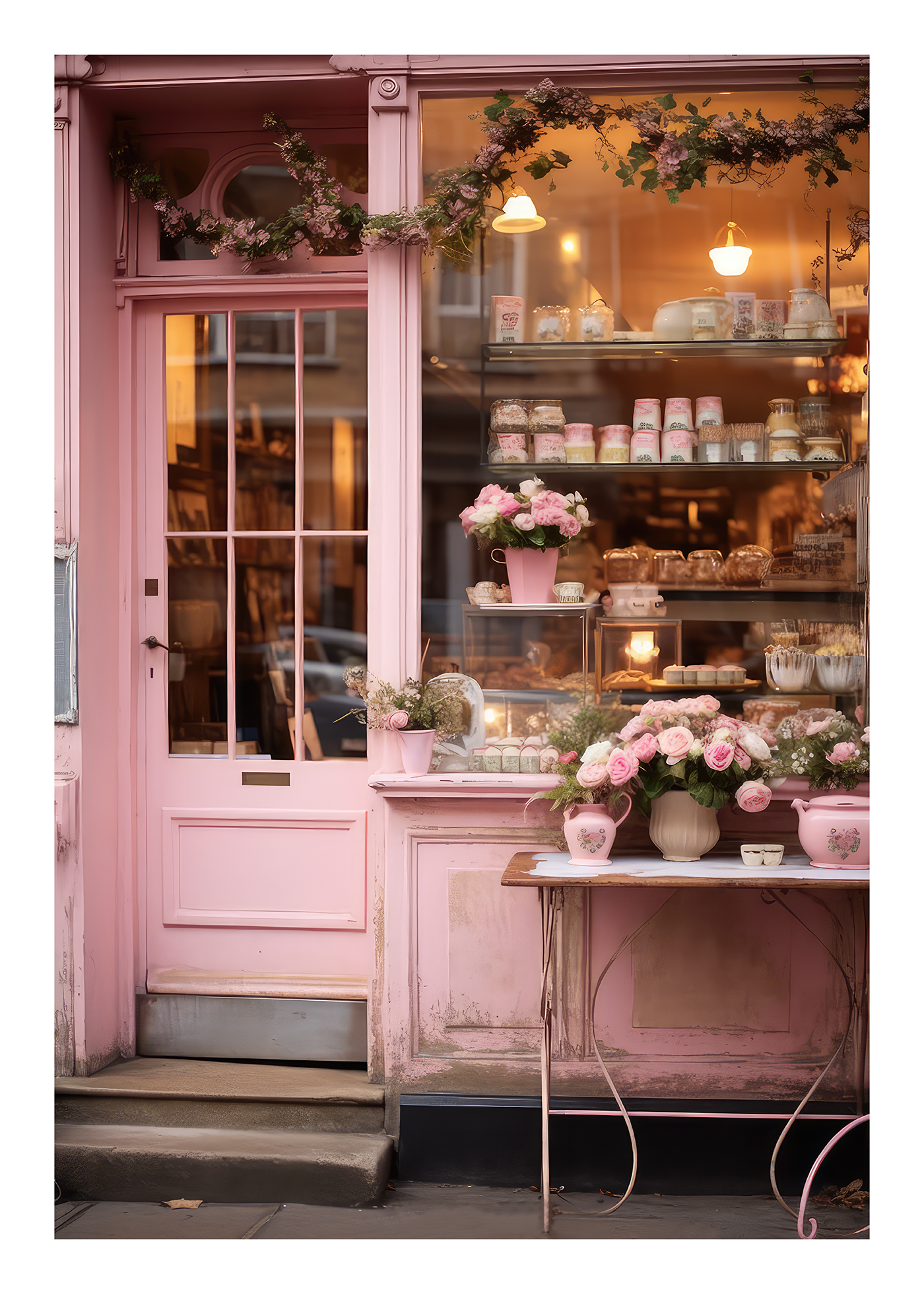 Saint Germain Patisserie Art Print