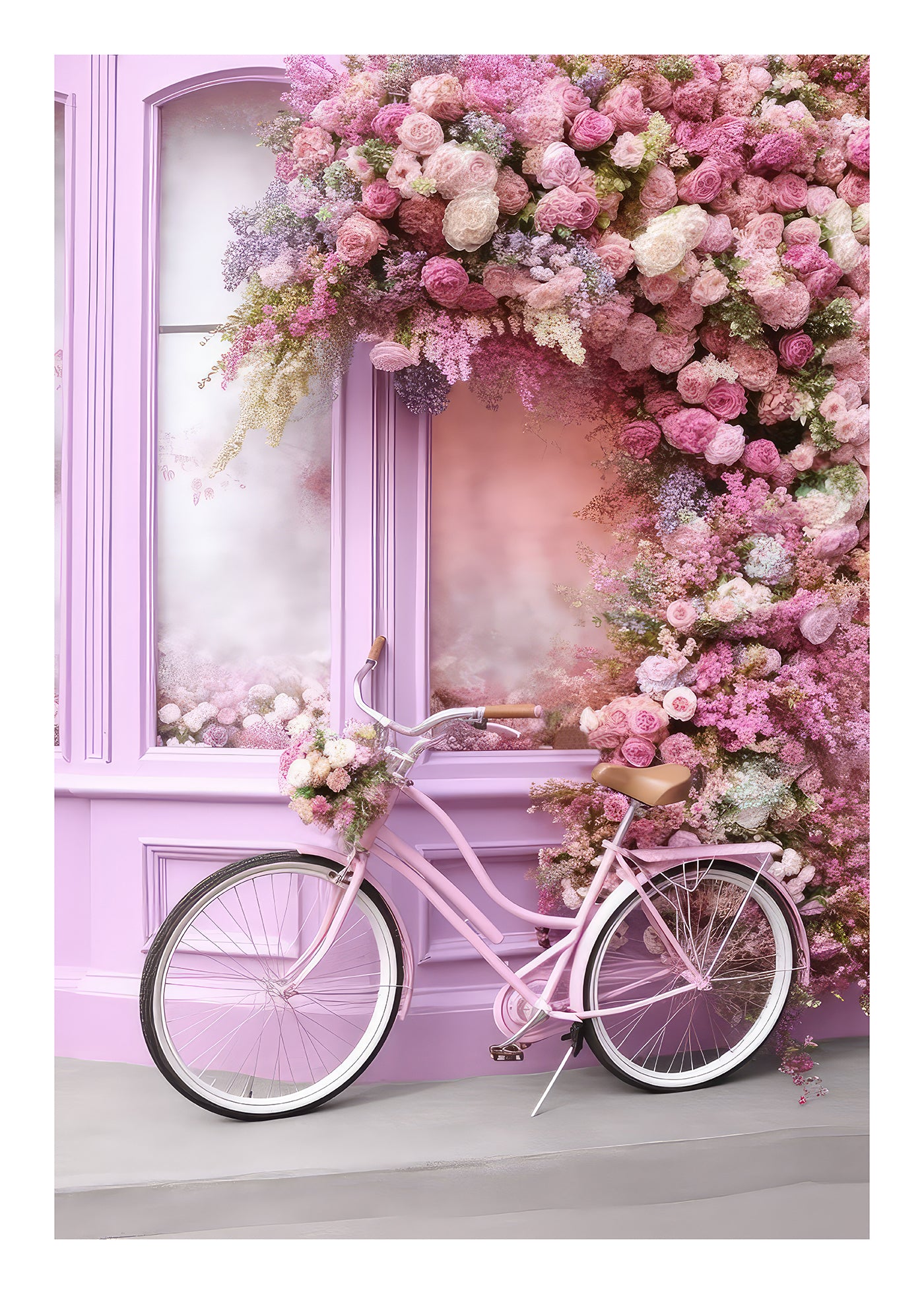 Vintage Brighton Bike Art Print