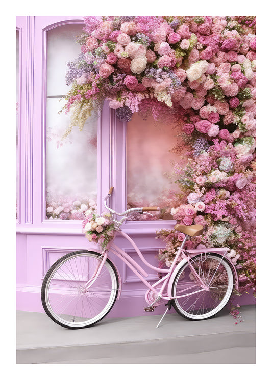 Vintage Brighton Bike Art Print