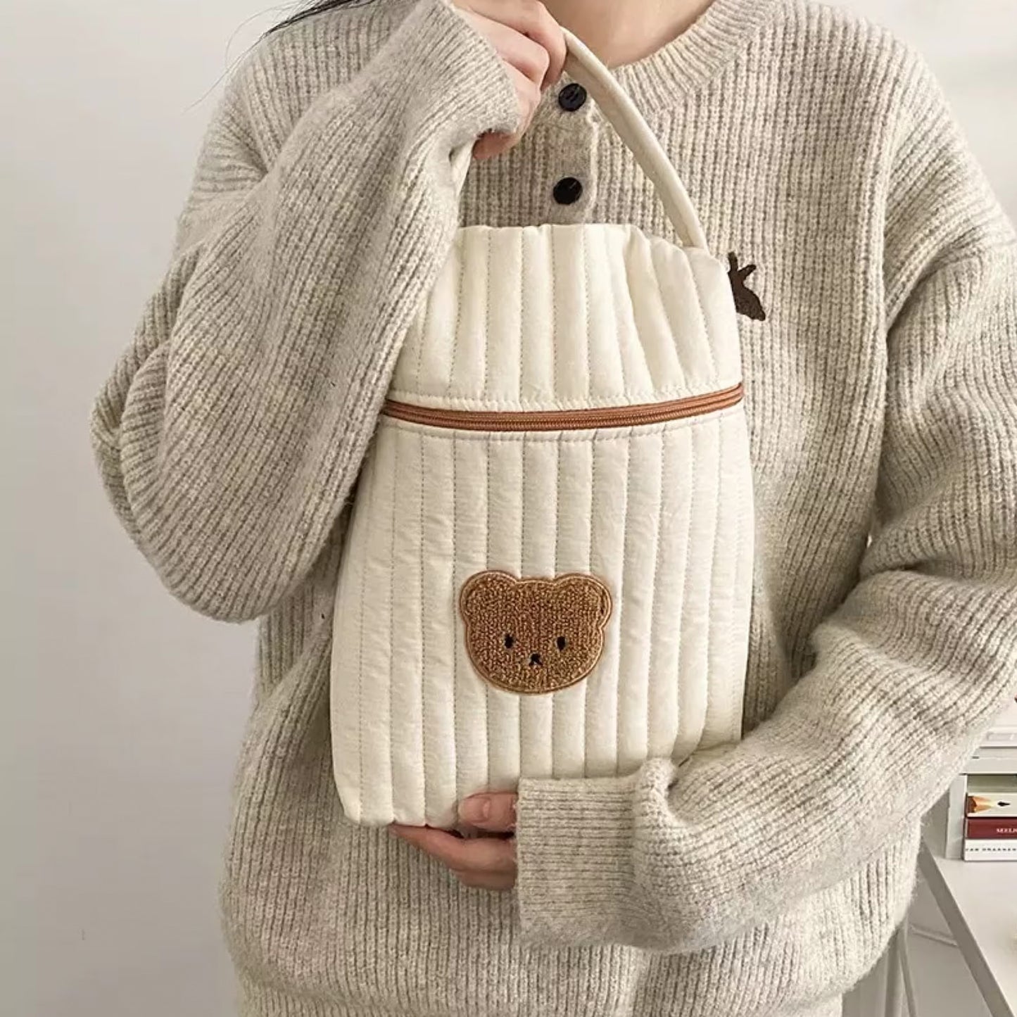 Quilted Diaper| Nappy Bag,  Maternity Bag