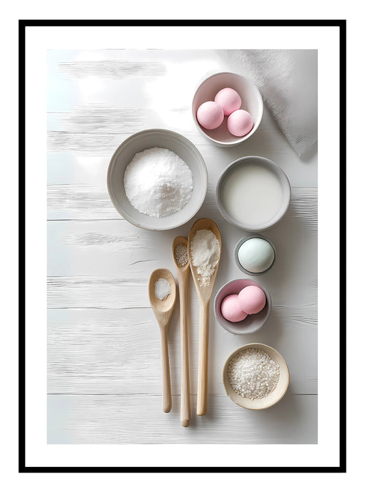 Pastel Eggs Art Print