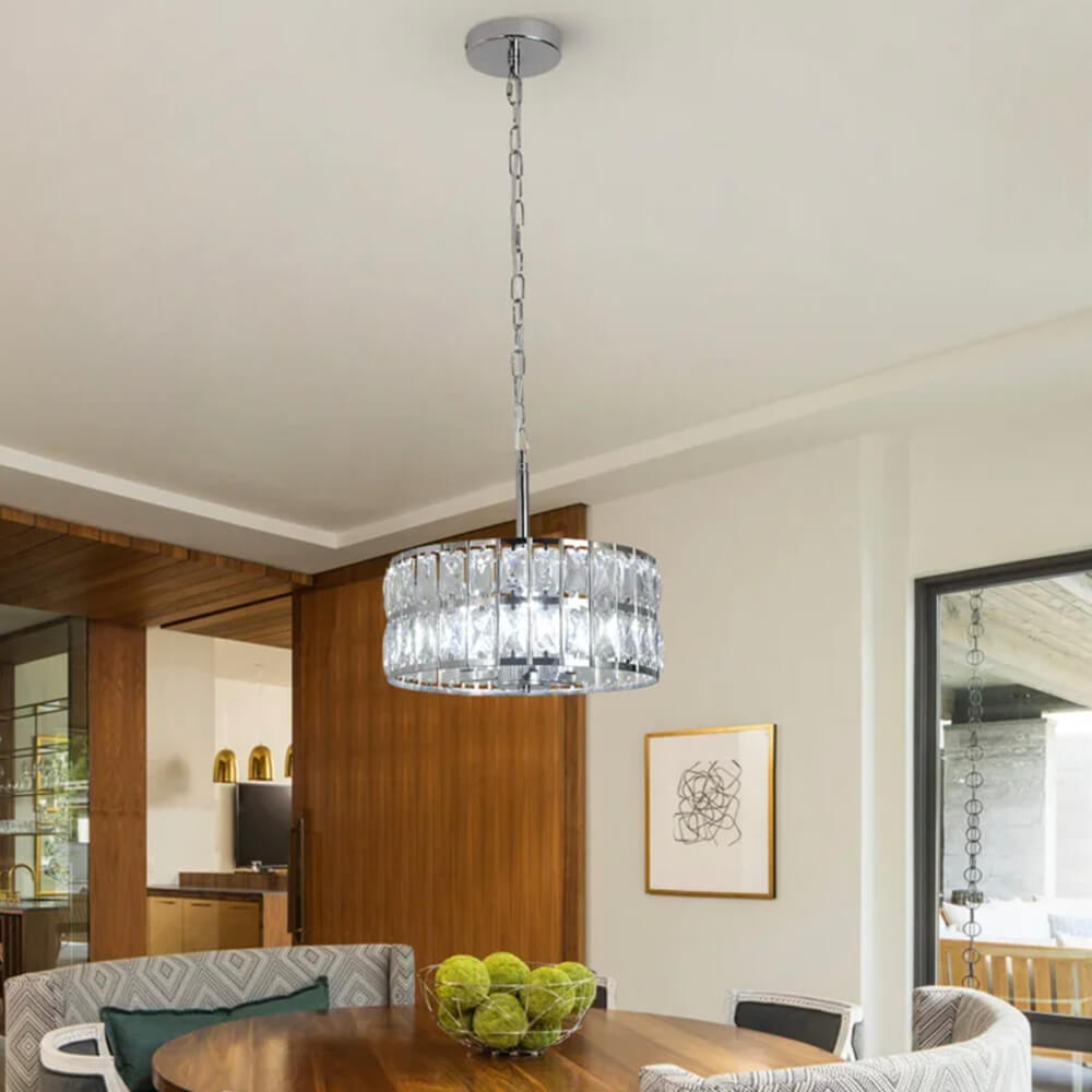 Lustre de Cristal - 3 Cores
