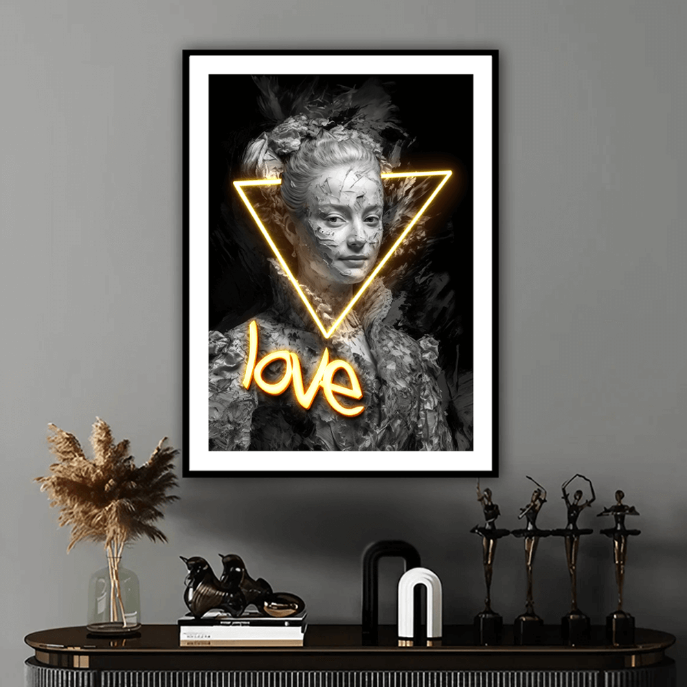 Love Neon Art Print