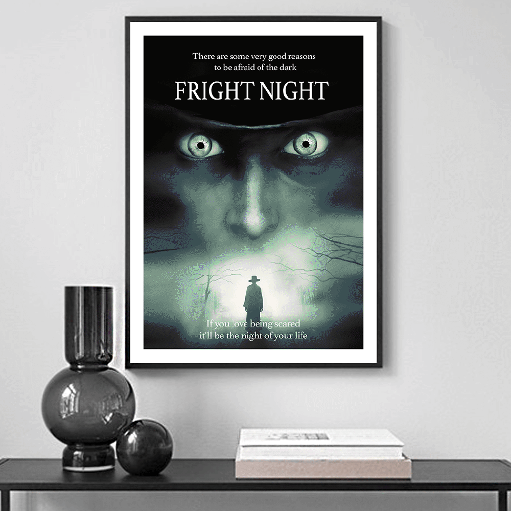 Lámina artística de la película Noche de miedo