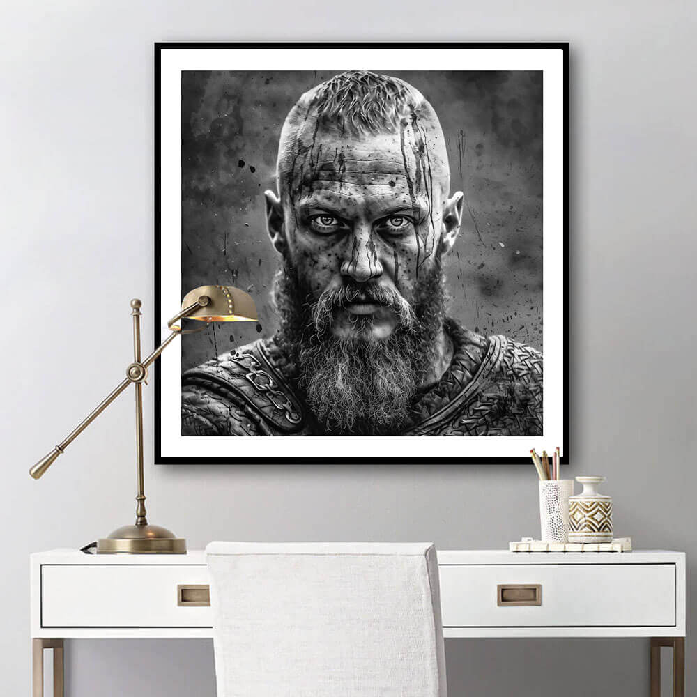 Ragnar King of The Vikings -  Art Print