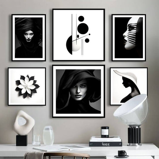 Couture Girl Wall Art Print