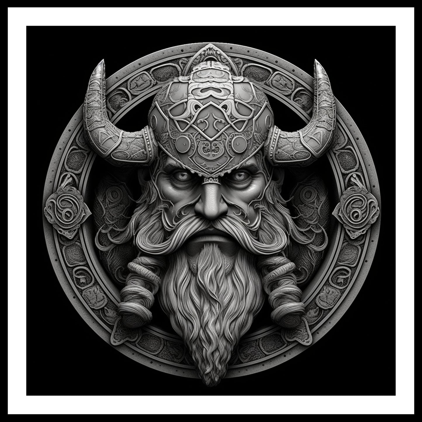 Viking Shield Art Print