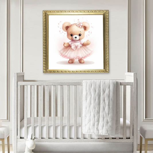 Little Ted Art Print