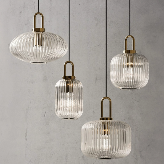 Висулки от прозрачно стъкло Lumiere