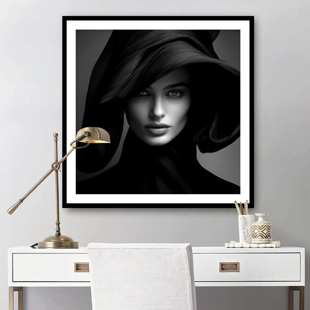 Couture Girl Wall Art Print