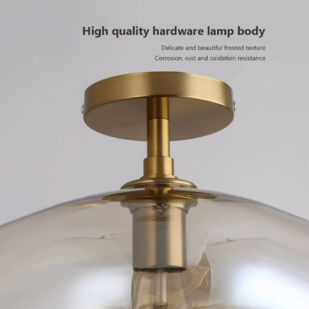Eclipse Glass Ceiling Light
