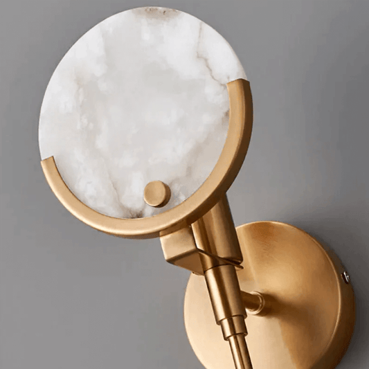 Marble Moon Wall Light