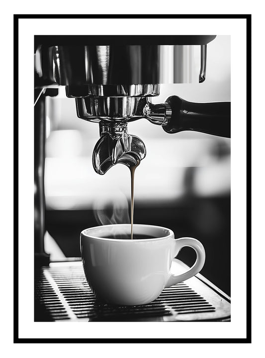 Expresso Coffee Art Print