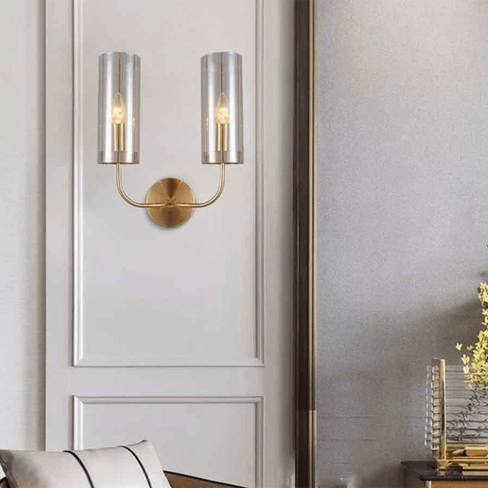 Elite Glass Mauer Lamp - Single