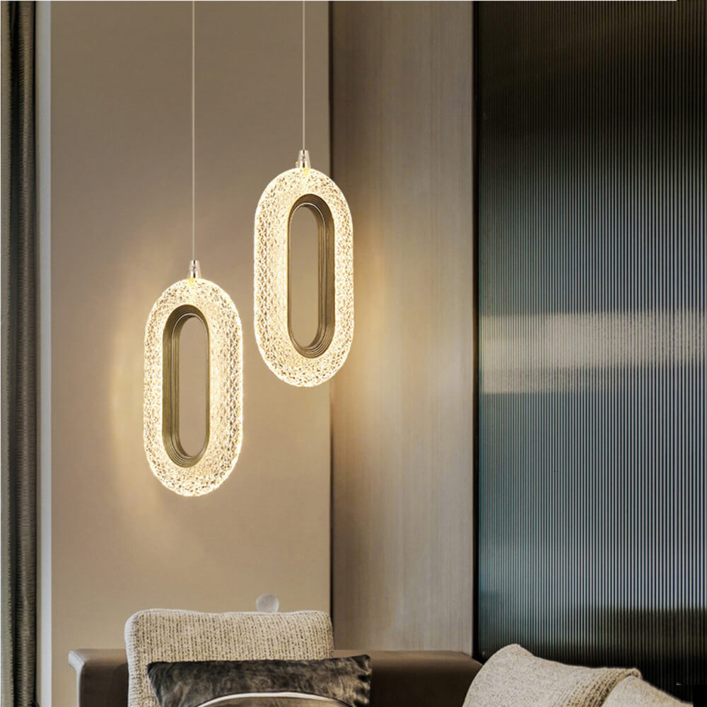 Crystal Led Glass Pendant lights, Ceiling lights