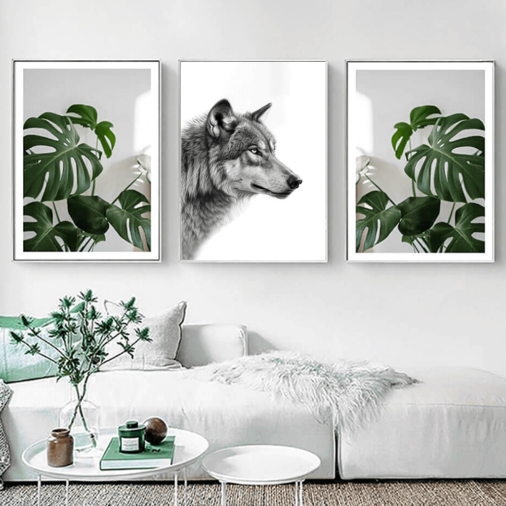 Artic Wolf Art Print