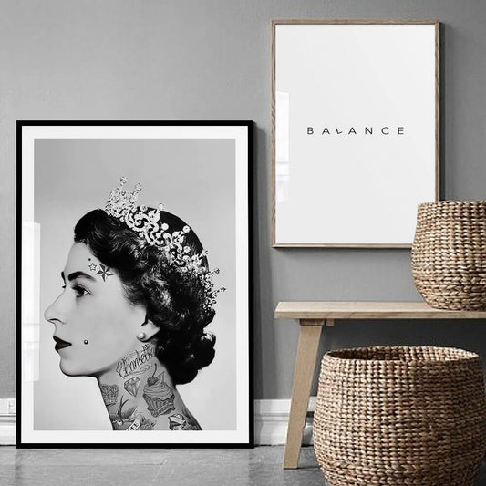 Punk Queen Art Print