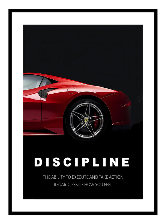 Discipline Art Print