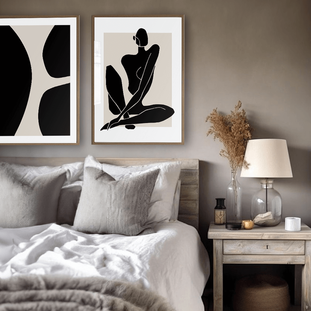 Boho Woman Art Print