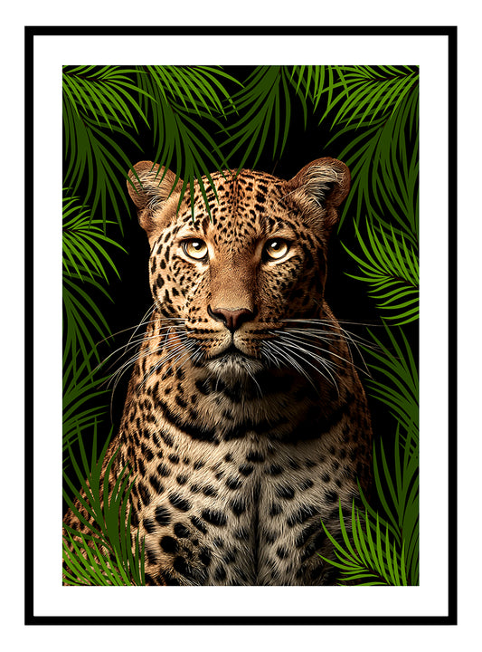 Leopard Love Art Print
