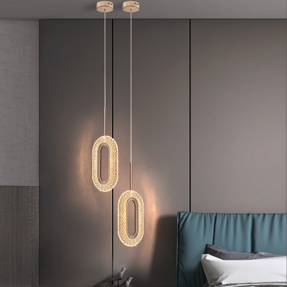 Crystal Led Glass Pendant lights, Ceiling lights