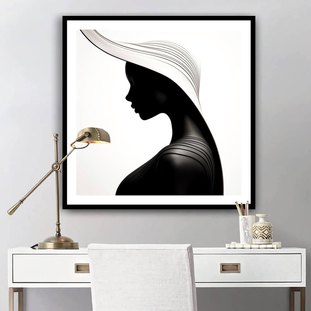 Silhouette Wall Art Print
