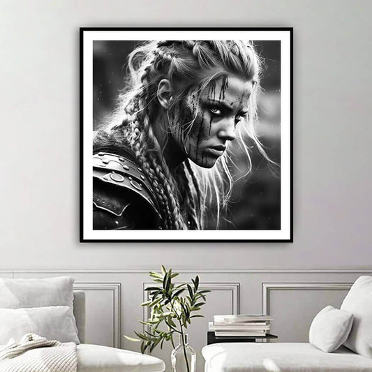Viking Shieldmaiden (B) Art Print