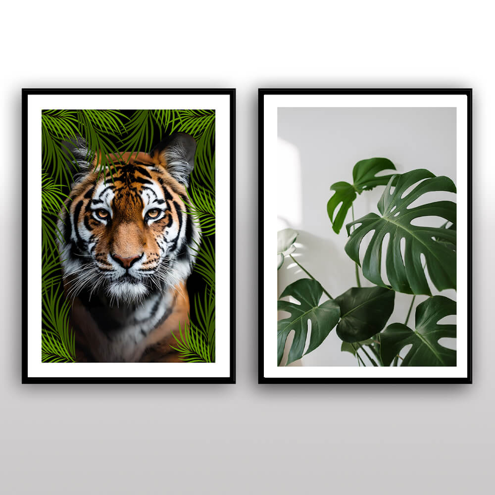 Tiger Love Art Print