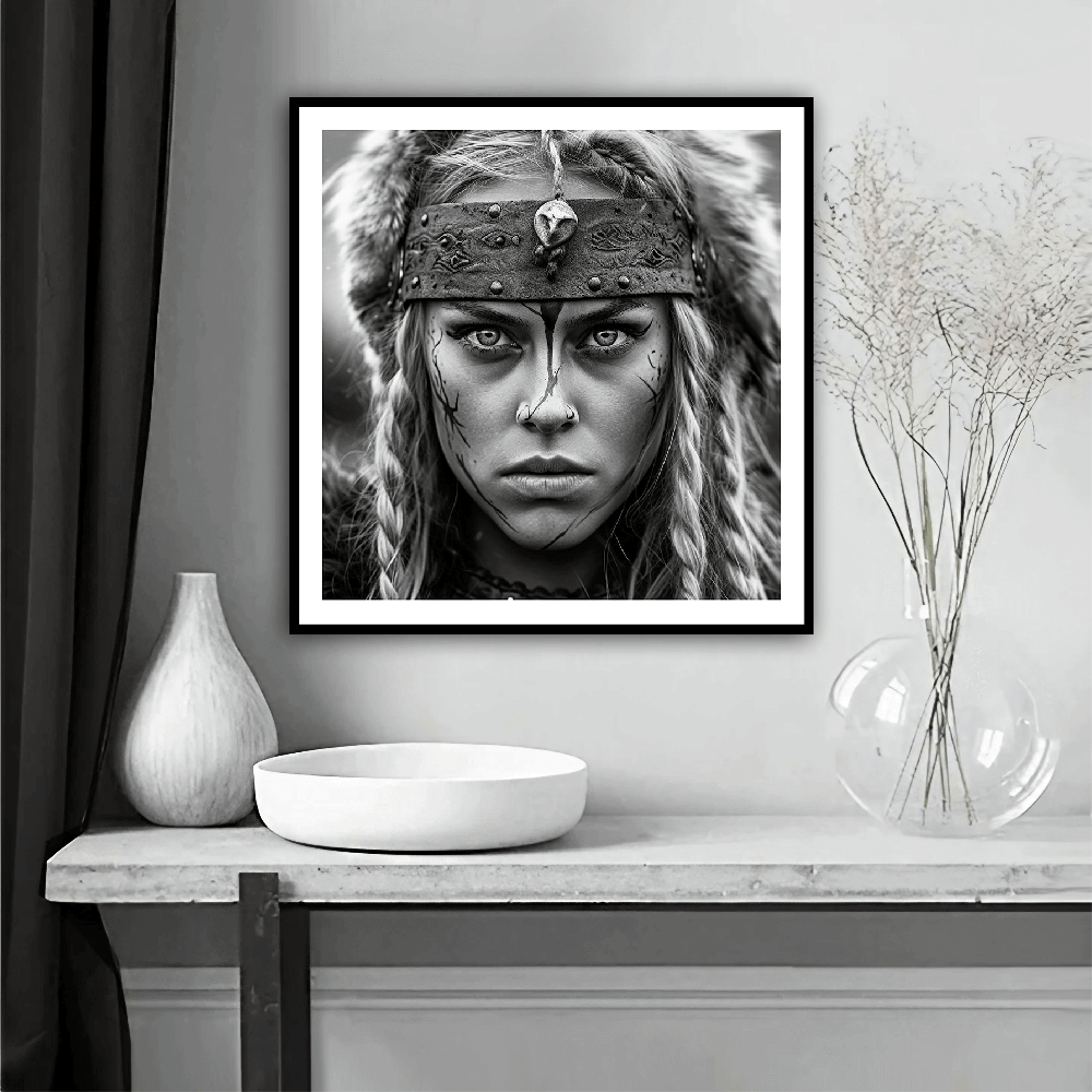 Impressão artística Viking Shieldmaiden (A)