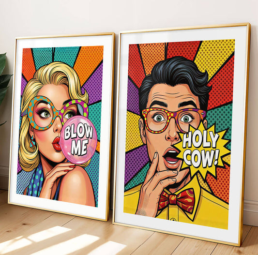 Blow Me - Pop Art Print