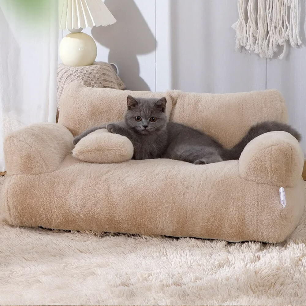 Plush Cosy Cat Couch - 3 Sizes