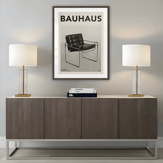 Bauhaus - Barcelona Stol Konsttryck