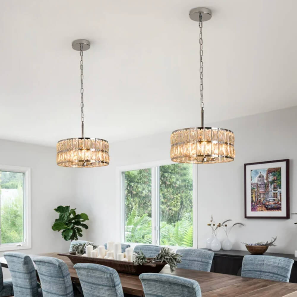 Lustre de Cristal - 3 Cores