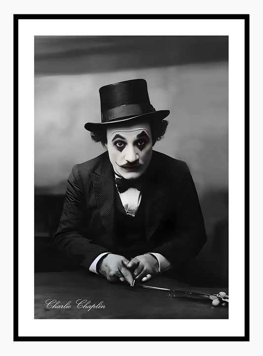Charlie Chaplin Art Print 
