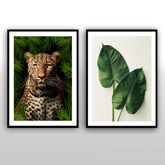 Leopard Love Art Print
