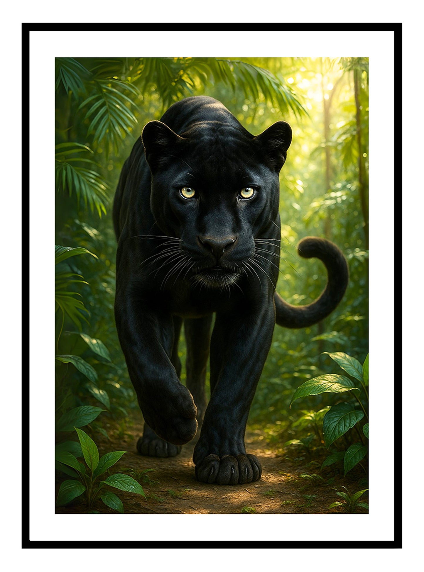 Black Panther Art Print