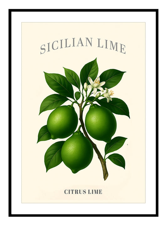 Sicilian Lime Art Print
