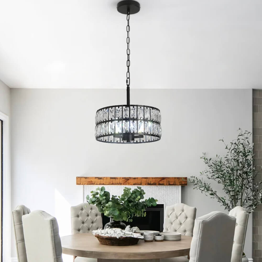 Lustre de Cristal - 3 Cores