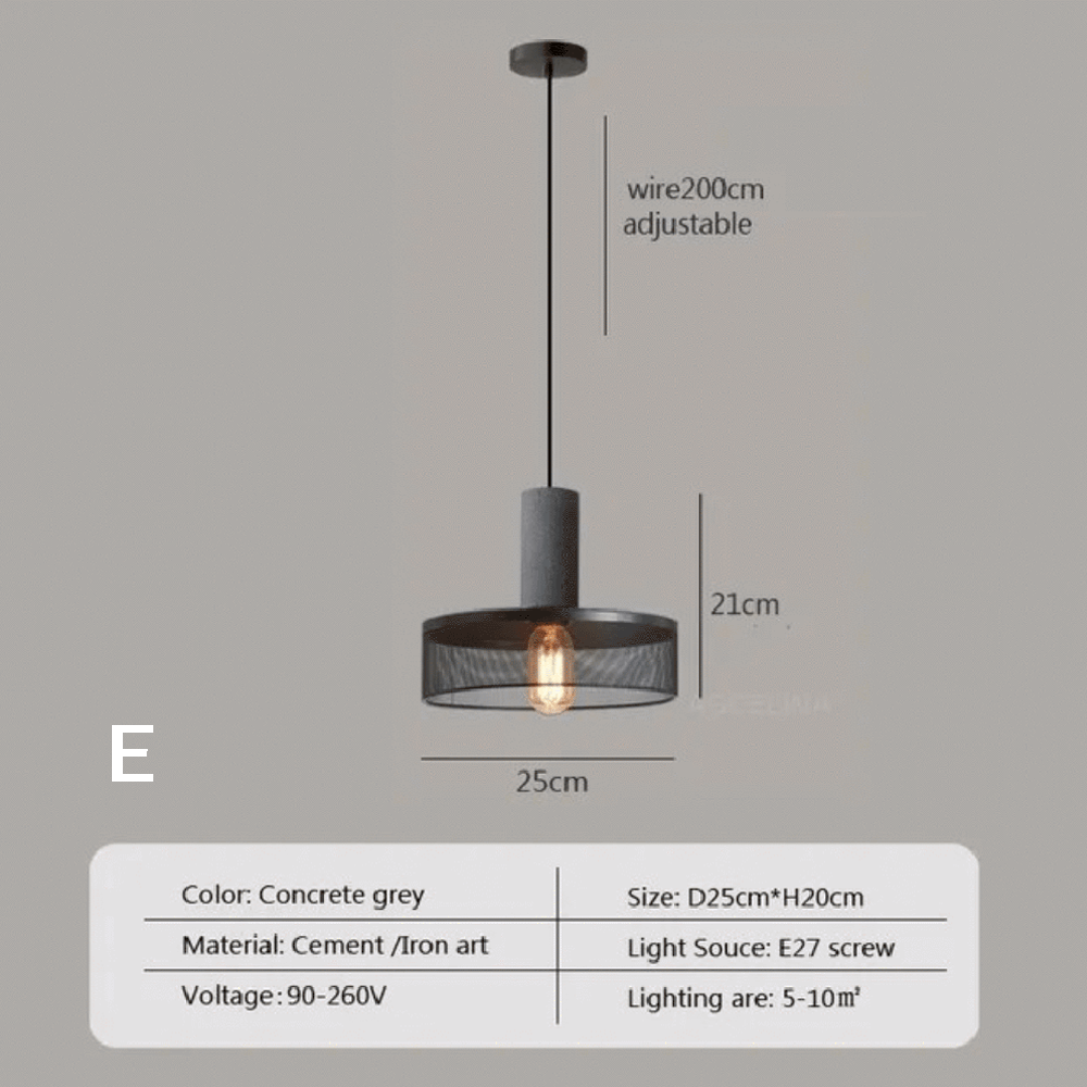 Urban industriell Pendant Luuchten - 5 Design Stiler