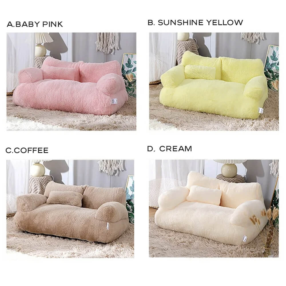Plush Cosy Cat Couch - 3 Sizes