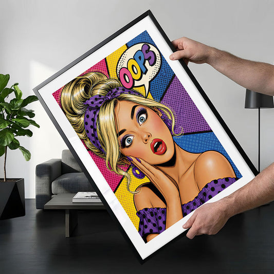 OOPS - Pop Art Print