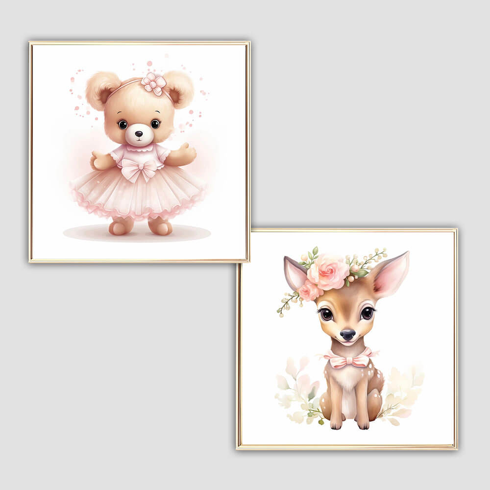 Принт на малкия Тед