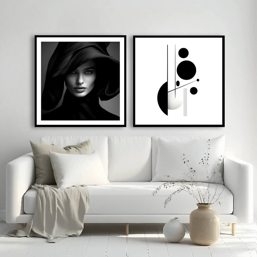 Couture Girl Wall Art Print