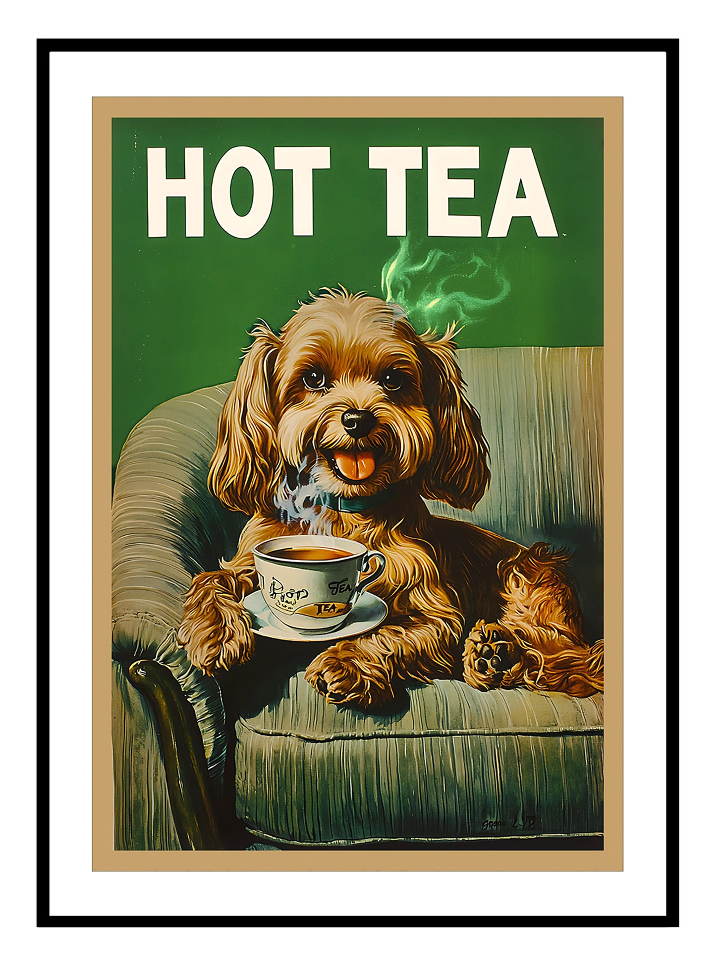 Hot Tea Art Print